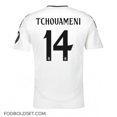 Real Madrid Aurelien Tchouameni #14 Hjemmebanetrøje 2024-25 Kortærmet Real Madrid Aurelien Tchouameni #14 Hjemmebanetrøje 2024-25 Kortærmet